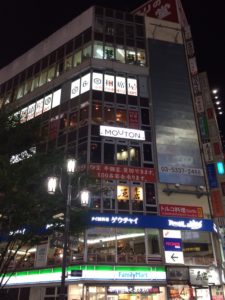 sasala新宿店の入っているビル